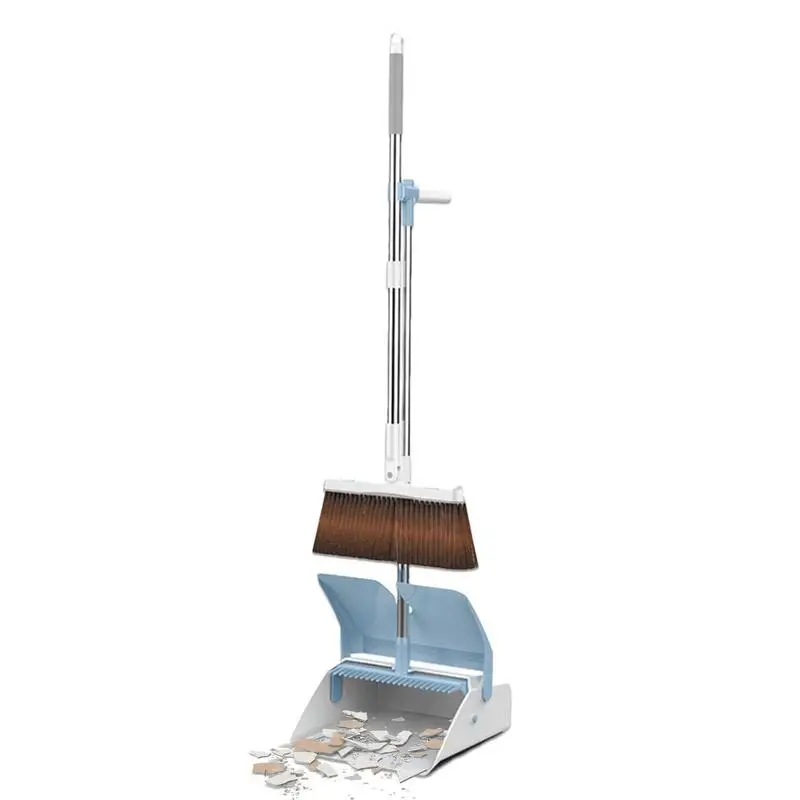 

Набор из метлы и пылесборника для дома, пылесборники с длинной ручкой, пылесборник с зубцами для улицы, дома, кухни, комнаты, офиса