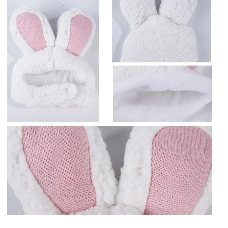 Sweet Cat Rabbit Ears Headgear Pet Headwear Cat Accessories Pet Birthday Headgear