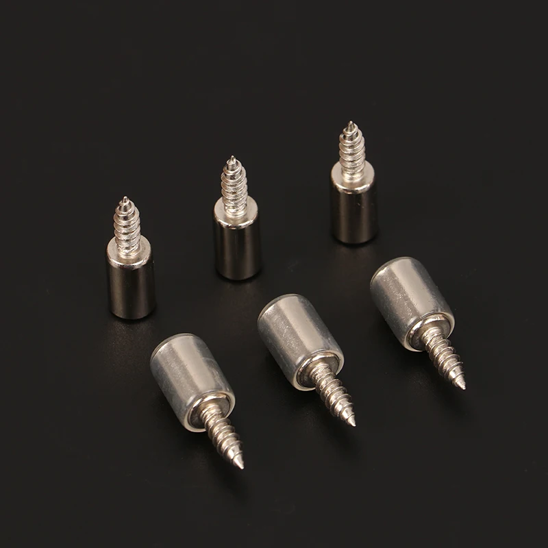 Саморезы Опора ламината шкафа Прочное стекло DIY Деревообработка с круглой