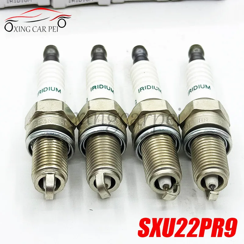 Фото 4 шт. SXU22PR9 90048-51188 иридиевая Свеча зажигания подходит для Toyota Avanza для Daihatsu YRV Terios Sirion материал Extol Copen Bego 1.3L №1