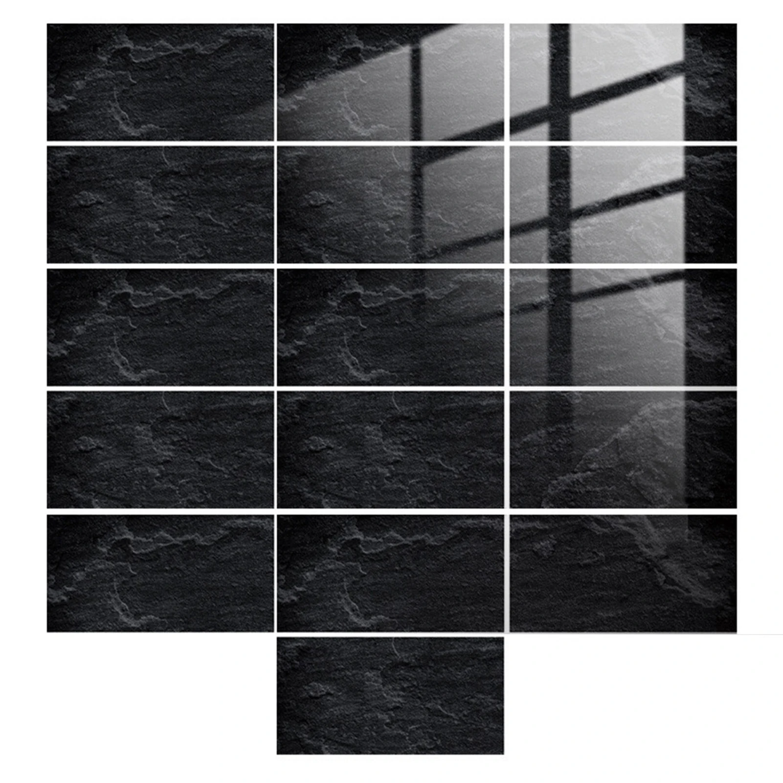 

Self-Adhesive Marble Pattern Wall Stickers Waterproof Crystal Film Tile Stickers Home Decoration Removable Marble Sticker For