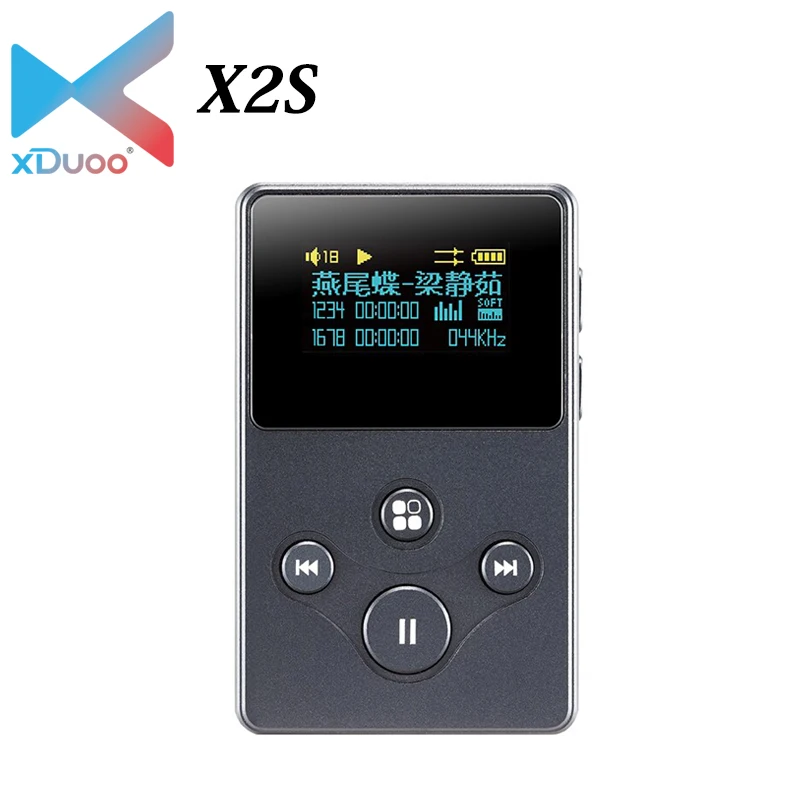 

XDUOO X2S Hi-Res Lossless Portable Music Player DSD128 24Bit 192Khz 128GB OLED MP3 Player