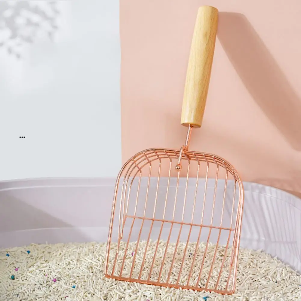 

Food Spoons Anti-skid Pet Poops Shovel Litter Box Shovel Clean Tool Litter Shovel Non-slip Cat Supplies