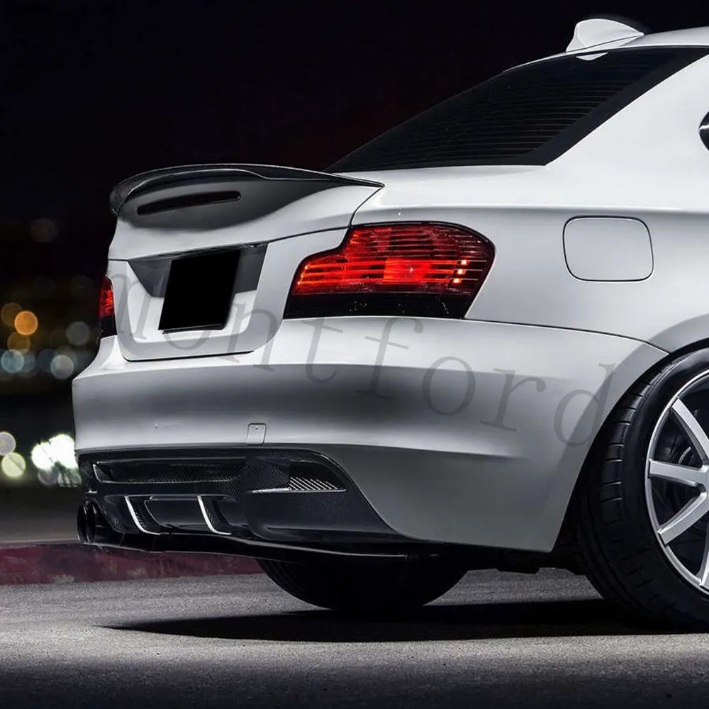 Стайлинг автомобиля для BMW E82 Coupe P стильный задний спойлер Крылья багажника из