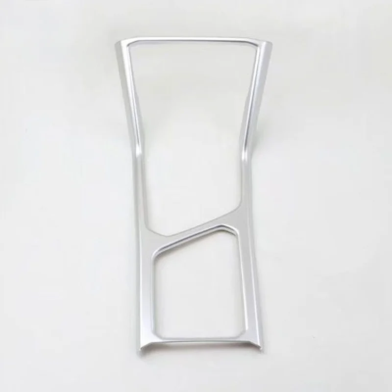 

ABS Matte Overall Gear Box Cover Water Cup Frame Sequins Trim For Volkswagen Tiguan L 2017 2018 2019 Interior Accessories 1PCS