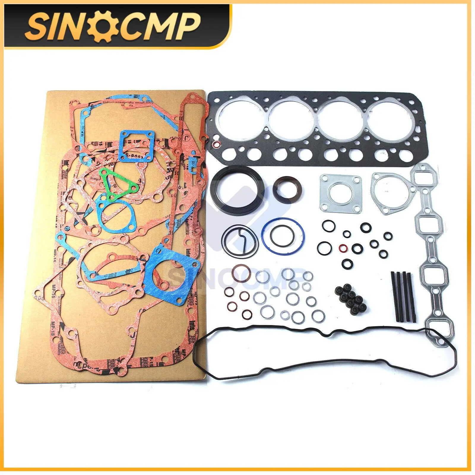 

1 комплект прокладок 31A94-00081 31A04-33202 для дизельного двигателя Mitsubishi S4L S4L2, вилочный погрузчик TCM и генераторный комплект