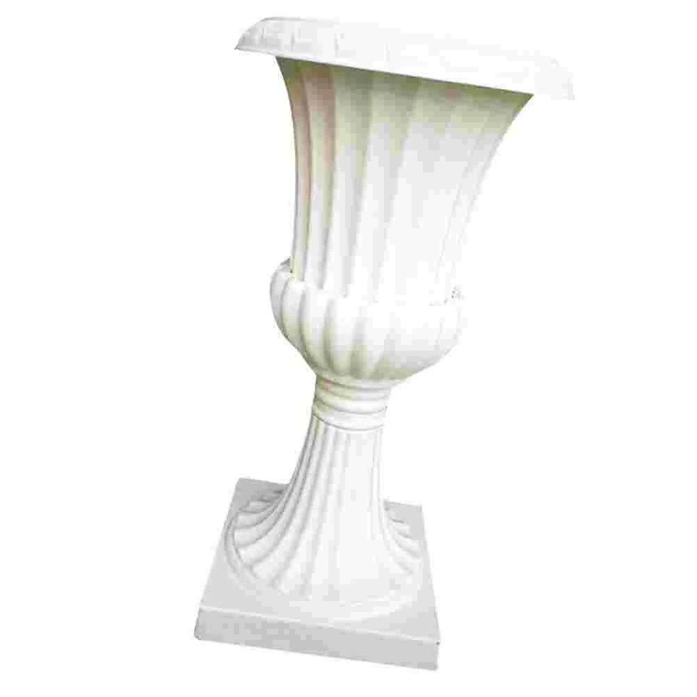 Цветочный горшок для цветов пластиковые горшки растения крыльцо римская колонна