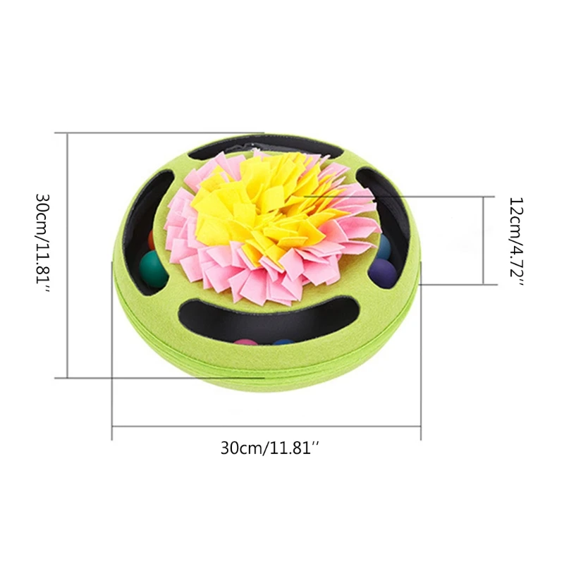 

Интерактивная игрушка для домашних животных, Игрушечный трек для собак, коврик для медленного кормления, обучающая игрушка для домашних жи...