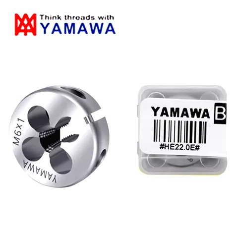 YAMAWA круглые матрицы для резьбы M1-M9