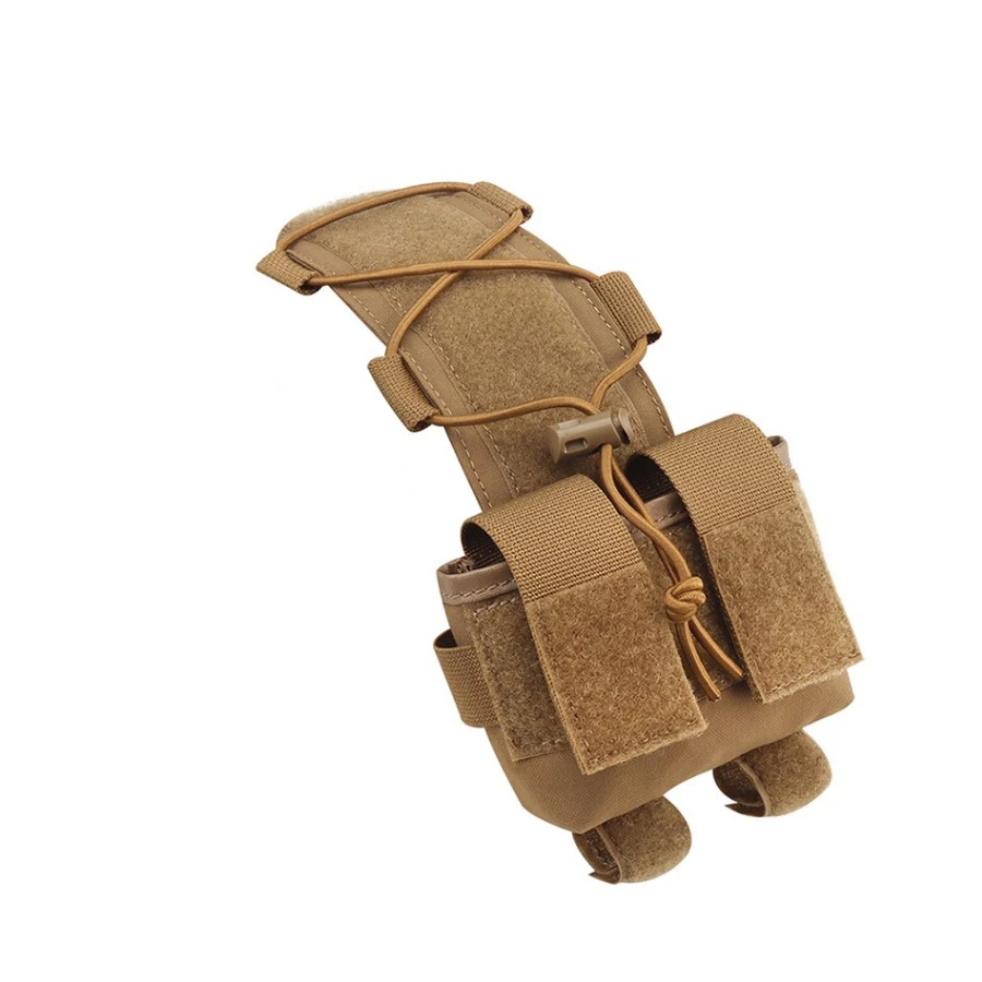 High Cut Combat Helmet MC Accessory Bag Battery Bag Night Vision Instrument Sorting Line Bag Multi Purpose Nylon Accessory Bag