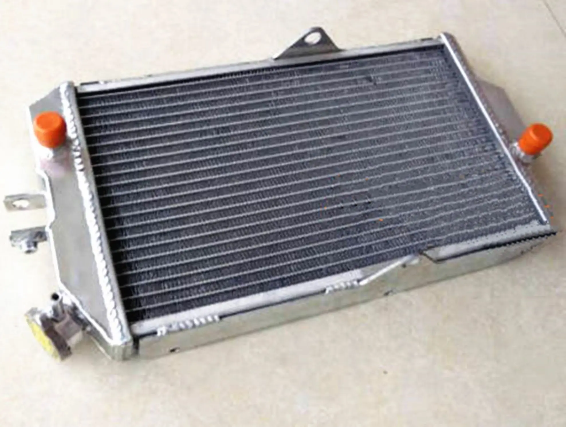 For 1987-1990 Suzuki Quadracer 500 LT500R 2x4 Zilla Aluminum Radiator Cooler Cooling Coolant 1987 1988 1989 1990