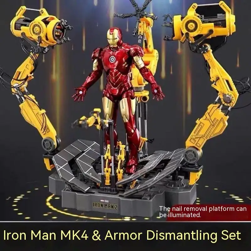 Man Mark Iv With Suit-up Gantry Pvc Action Figure Model Doll Toy Colletible Boy Figurals Birthday Gift