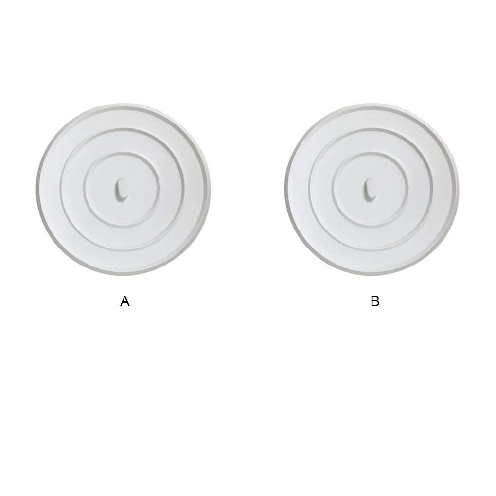 

10 Pieces Universal Waterproof Sink Plug No Odor With Handle Drain Stopper Tub Cover Water Stopper Tool Kitchen