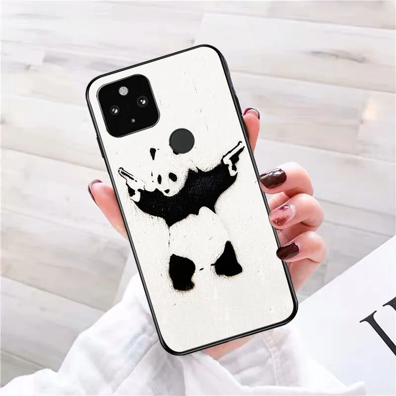 Уличное искусство граффити Бэнкси для Google Pixel 6A 6 Pro 5A 4A 3A 4 XL 5 3 2 |