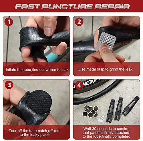 Инструменты для ремонта велосипедных шин пластырь резиновая шина