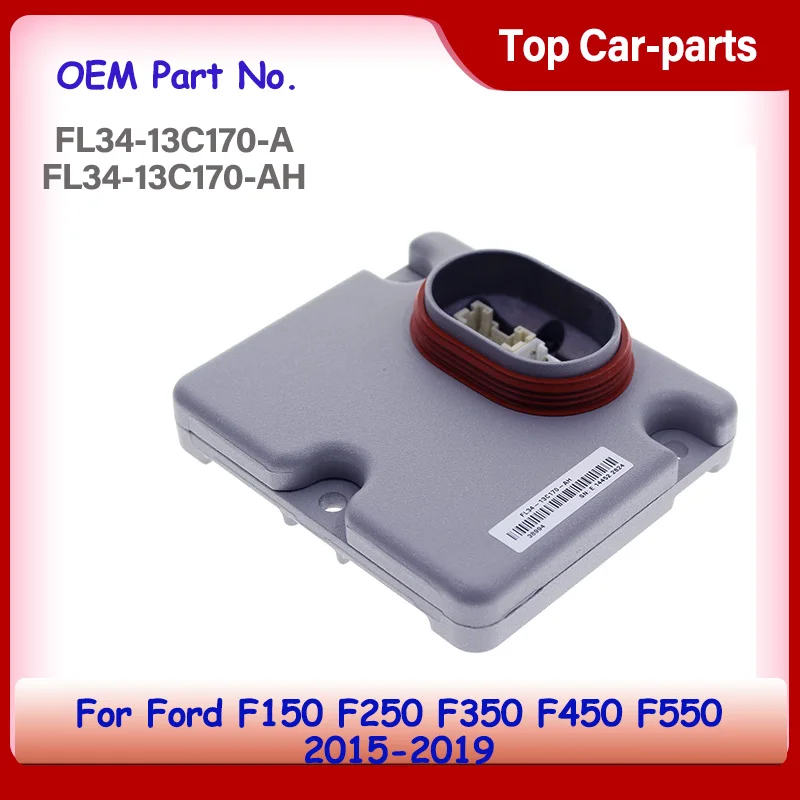 Модуль управления балластным блоком управления светодиодной фары FL3413C170A FL3413C170AH FL3Z13C170A для Ford F150 F250 F350 F450 F550 2015-2019 Модуль управления балластным блоком управления светодиодной фары FL3413C170A FL3413C170AH FL3Z13C170A для Ford F150 F250 F350 F450 F550 2015-2019