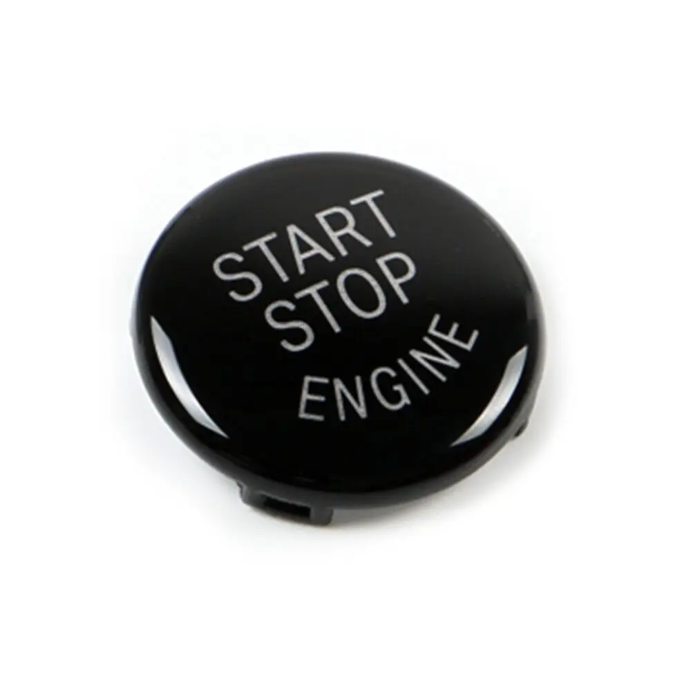 

Gloss Black Color For BMW E60 E70 E90 E92 3 5 Series Black Engine Start Stop Switch Button Cover