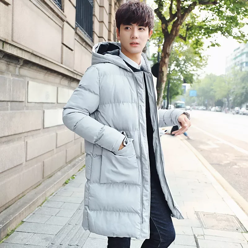 Medium and Long Style Coats Overcoat for Male Casual Outer Wear Clothing Garment 2022 Brand Winter Men's Jackets