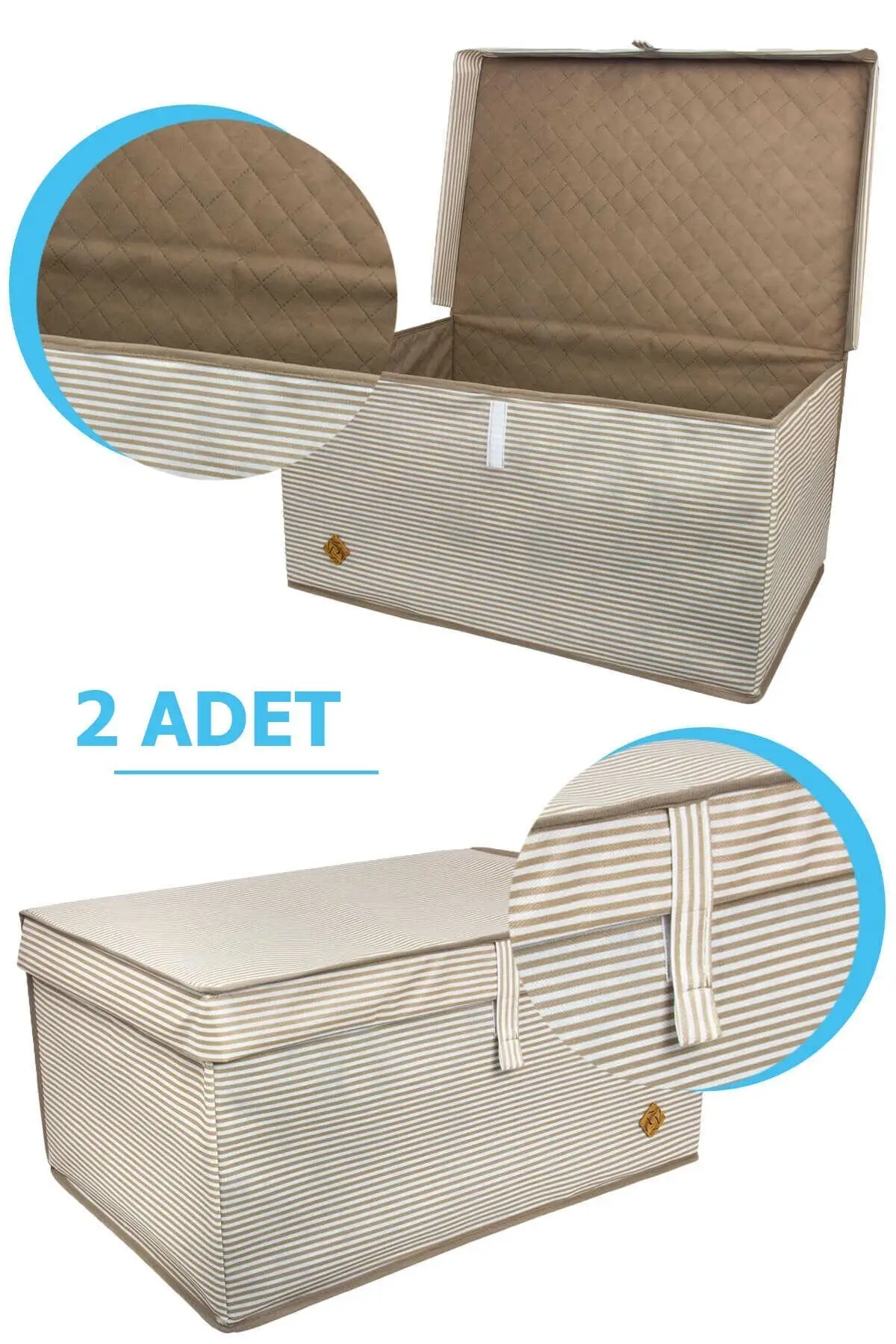 

2 шт.-универсальная коробка Mega Size 60 см X 40 см X 30 см-коричневая Фотография