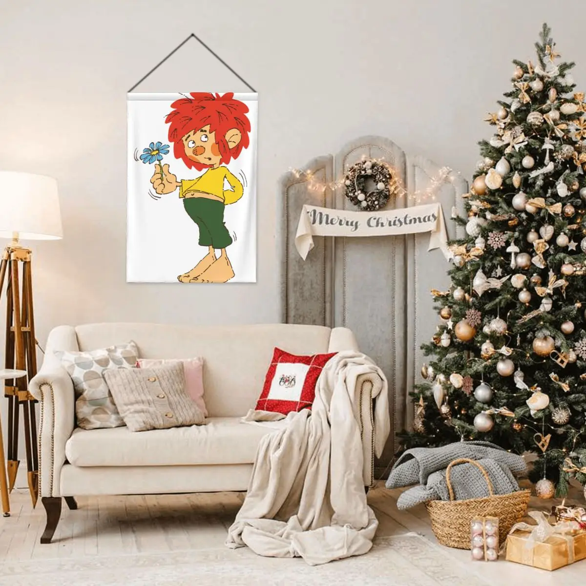 Садовый декоративный флаг Pumuckl двусторонний Печатный