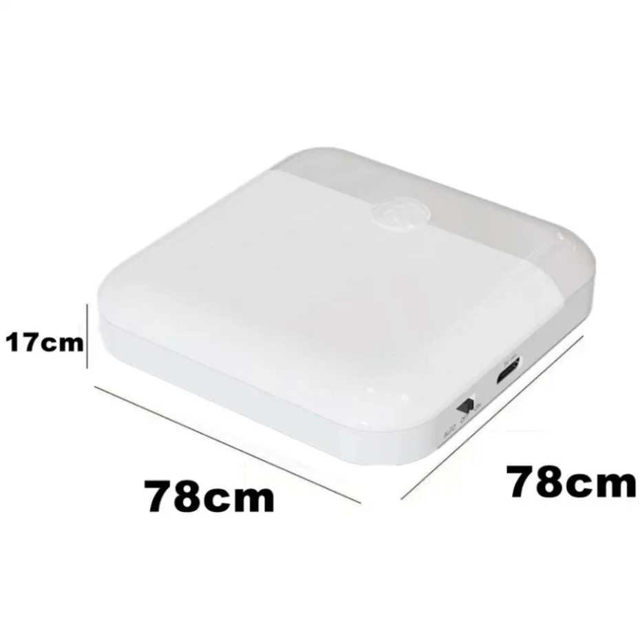 Пассивный инфракрасный датчик движения Φ USB Перезаряжаемый с переключателем