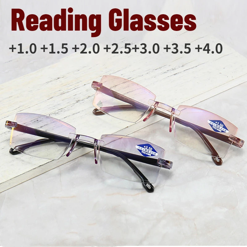

Reading Glasses Men Anti Blue Light Glasses Far Near Magnification Glasses Presbyopic Glasses Blue Light Blocking Glasses очки