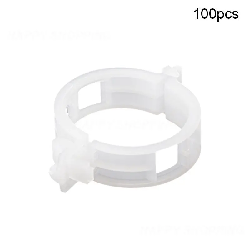 

50/100 Reusable Plastic Plant Support Clips For Plants Hanging Vine Clips Garden Greenhouse Vegetables Tomato Clips Plant Clips