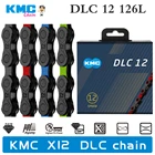 Горный велосипед KMC Chain DLC, Ультралегкая 12-скоростная цепь для горного велосипеда Shimano Sram, черный, красный, синий, зеленый цвета, 12 В