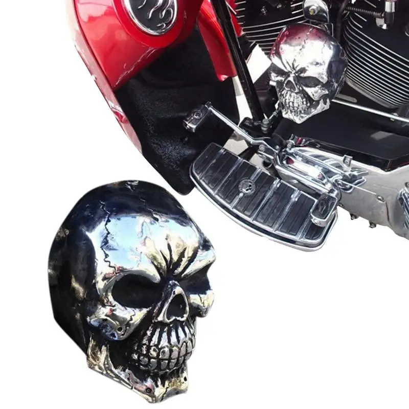 

Motorcycle Skull Horn Case Motorcycle Skull Horn Cover Universal Skull Cowbell Case Resin Horn Case Cowbell Cover For Moto