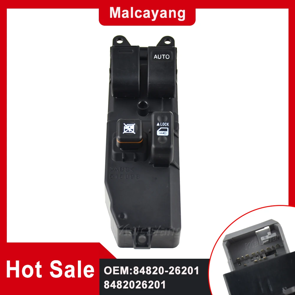 

Переключатель Стеклоподъемника правого руля Премиум-качества для Toyota Hiace 2006-2013 KDH20 TRH20 84820-26201