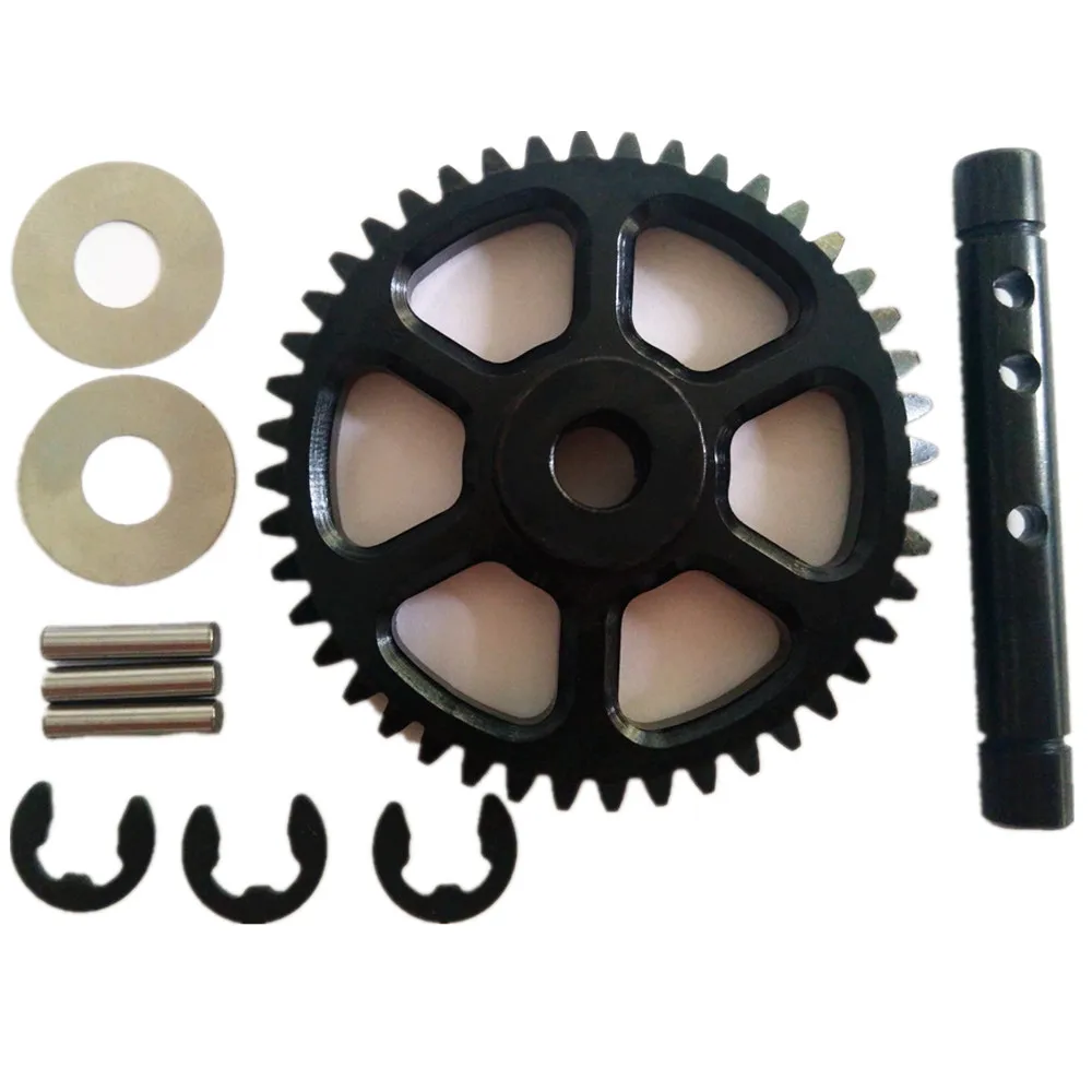 Жесткая стальная шестерня 44T с валом для HPI RC Savage Flux HP 100905