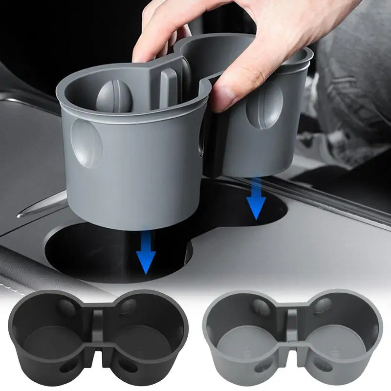 

Newest Water Cup Holder Storage Box ForTesla Auto Car Model Y3 Water Proof Center Console Bottle Keeper Accessory