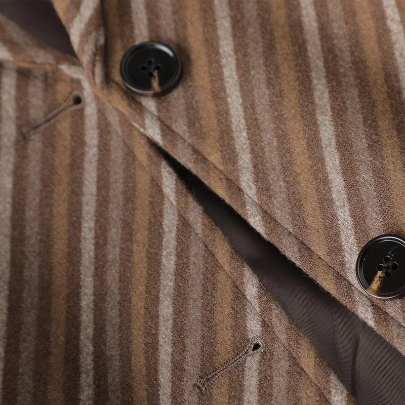 Autumn Winter Women Coffee Gray Formal Blazer Green Ladies Female Long Sleeve Single Breasted Business Work Wear Jacket Coat