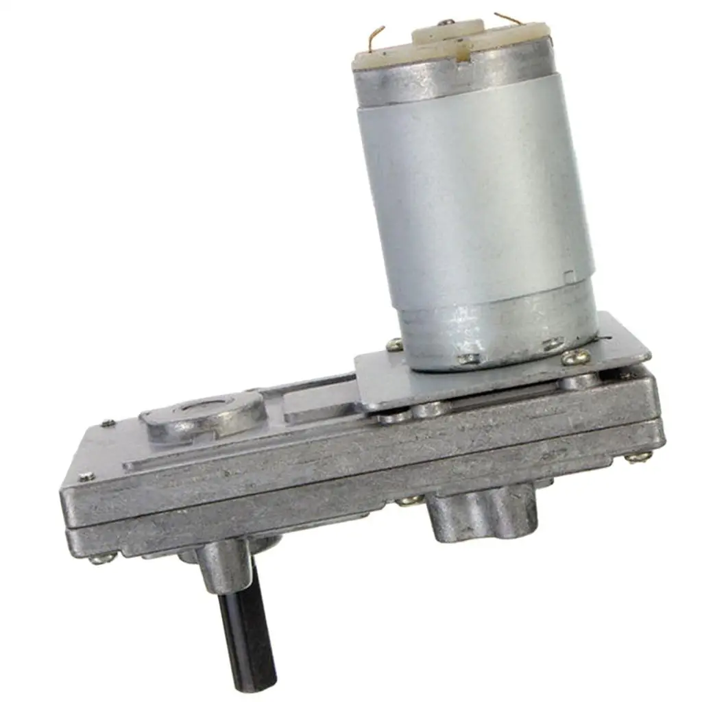 DC12V-24V 10-20-40-80 об/мин реверсивный малошумный червячный электрический