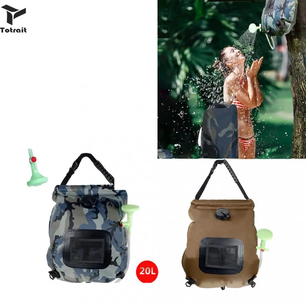 

Складная портативная сумка для купания, 20 л, с распылителем