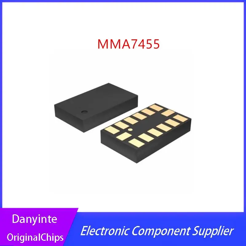 

Новинка 4 шт. MMA7455 MMA7455LR1 LGA-14 трехосевой цифровой датчик ускорения