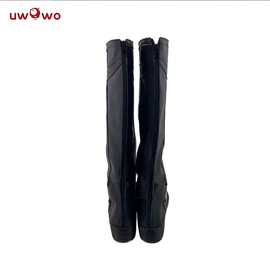 UWOWO Capitano Обувь для косплея Игра Genshin Impact Fatui Harbingers Il Capitan Сапоги