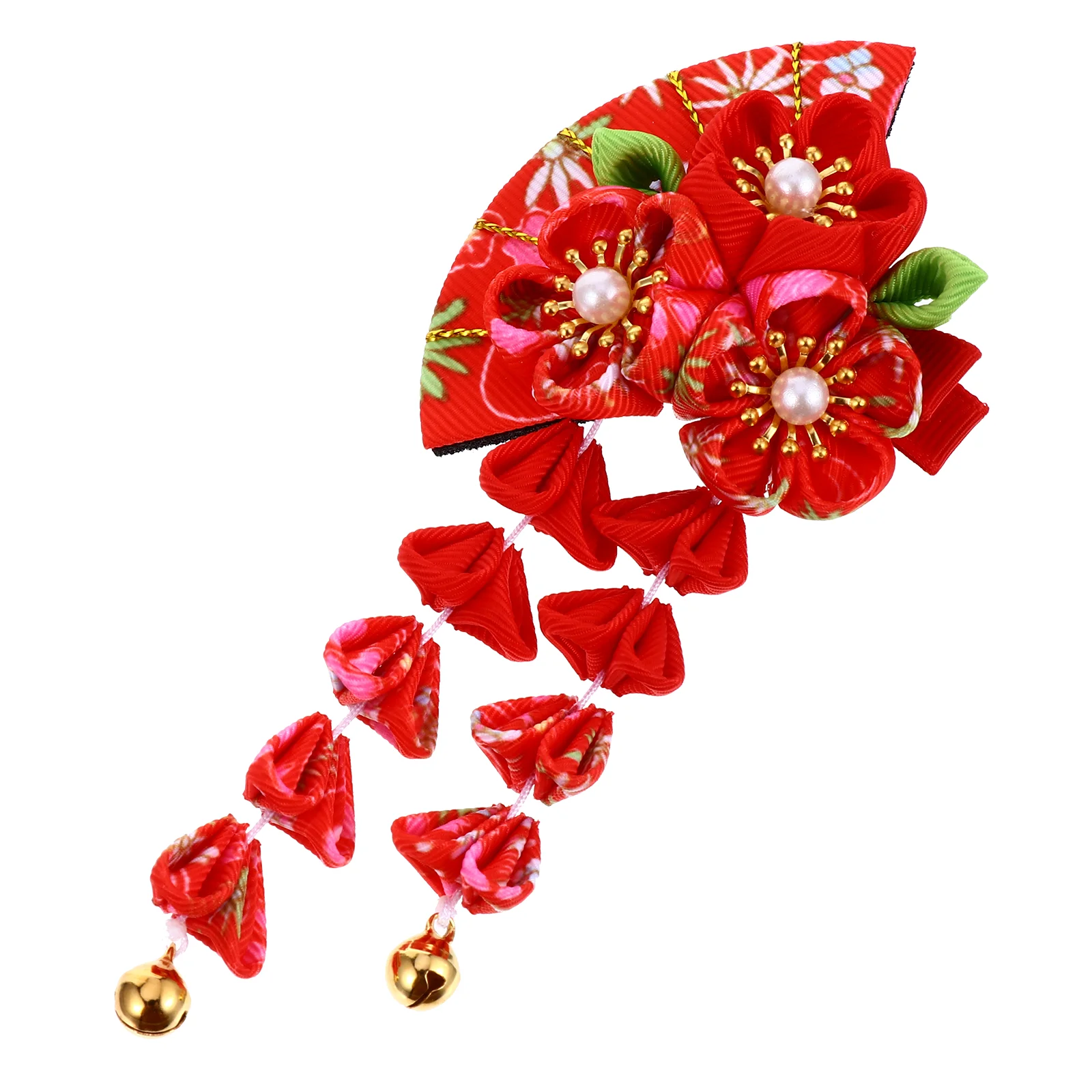 

Hair Japanese Clip Accessories Tassel Flower Hairpin Pin Kimono Kanzashi Style Clips Chinese Hanfu Headdress Fan Asian Geisha