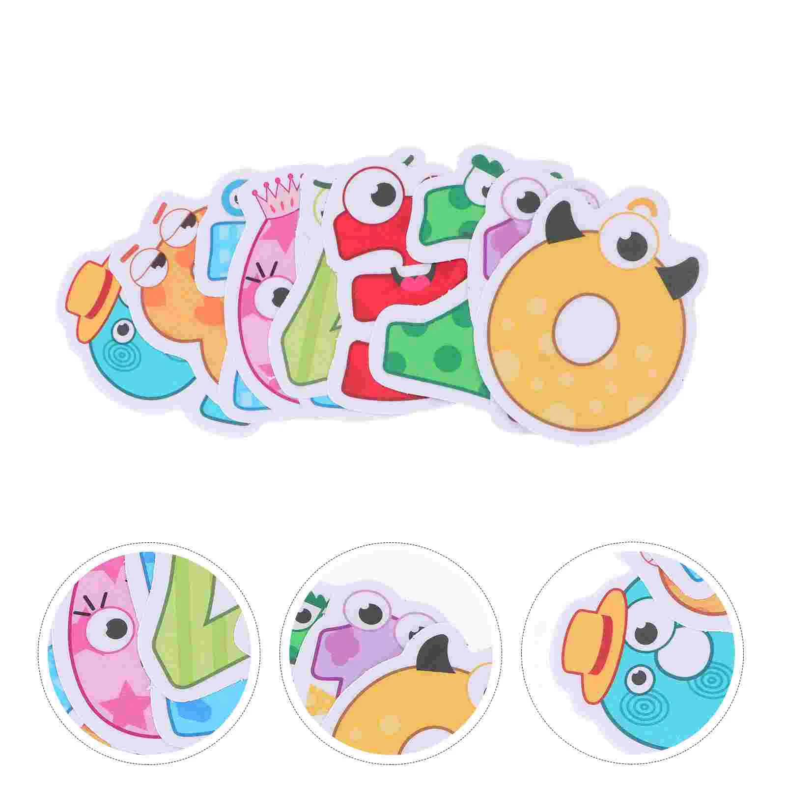 

10 PCS Toy Bathroom Non-slip Stickers Toddler Baby Tag Shower Adhesive Strips Pvc Nonslip