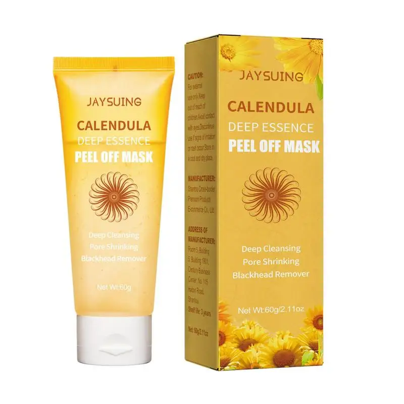 

Purifying Peel Off Blackhead Deep Cleansing Facial Face Mask Remove Dead Skin Facial Mask Calendula Nose Acne Remover Face Care