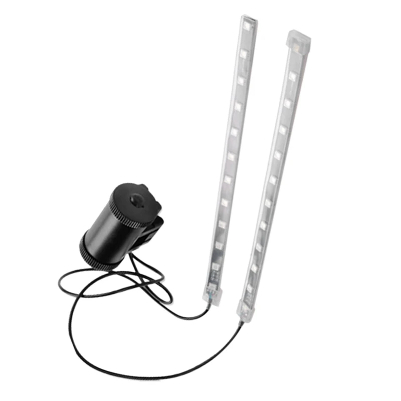 

LEADBIKE LED Bicycle Tail Light Frame Light Front Fork Rear Fork Warning Light 1 Light 5 Colors