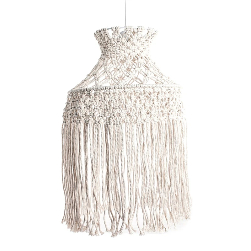 

Best Northern Europe Ins Chandelier Bohemia Handmade Woven Lampshade Creative Homestay Home Soft Decoration For Livingroom