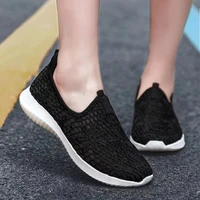 2022 new ladies walking shoes ladies casual breathable mesh comfort work sneakers summer loafers ladies loafers zapatos mujer
