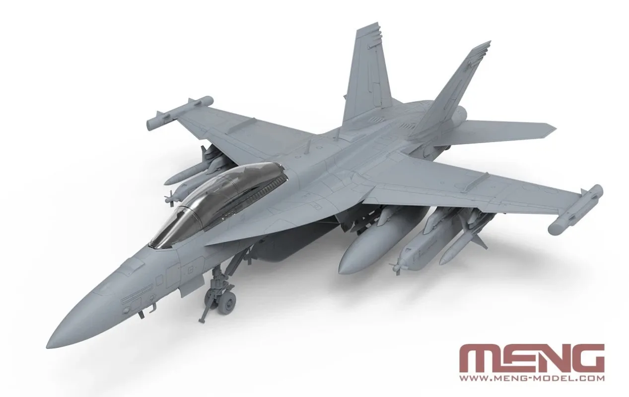 Фото MENG LS-019 1/48 Модель электронного истребителя Boeing EA-18G Growler 
