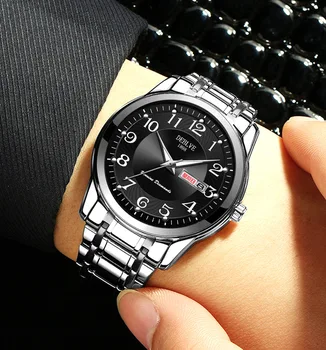 2022 Top Brand Luxury Watch for Men Fashion Casual Military Sports Full Steel Waterproof Men's Clock Relogio Masculino Other Image