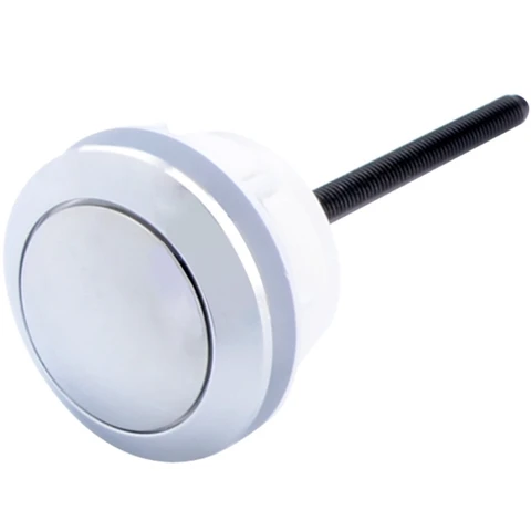 Прочная кнопка ABS, простая в установке кнопка для крышки унитаза при ремонте ванной комнаты