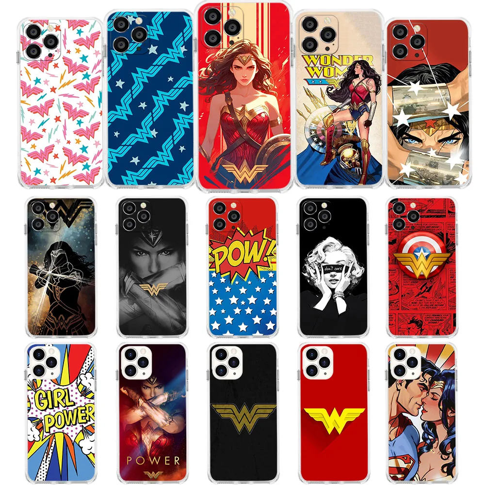 US-31 Power Wonder Woman Soft чехол для Infinix Hot Smart Note Zero 8 8i S5 4 4C 6 X NEO 20i 20 12 G96 Pro Lite