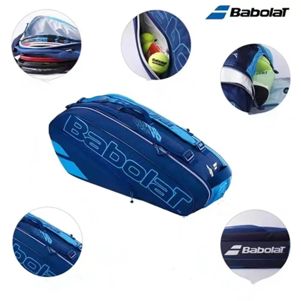 Профессиональный Рюкзак для теннисных ракеток BABOLAT Надаль Pure Aero Rafa 6R 9R 12R мужчин и