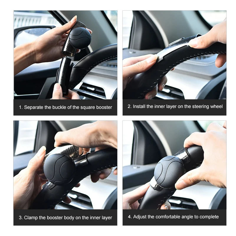 Ручка рулевого колеса автомобиля 360 градусов шариковый усилитель автоматическое