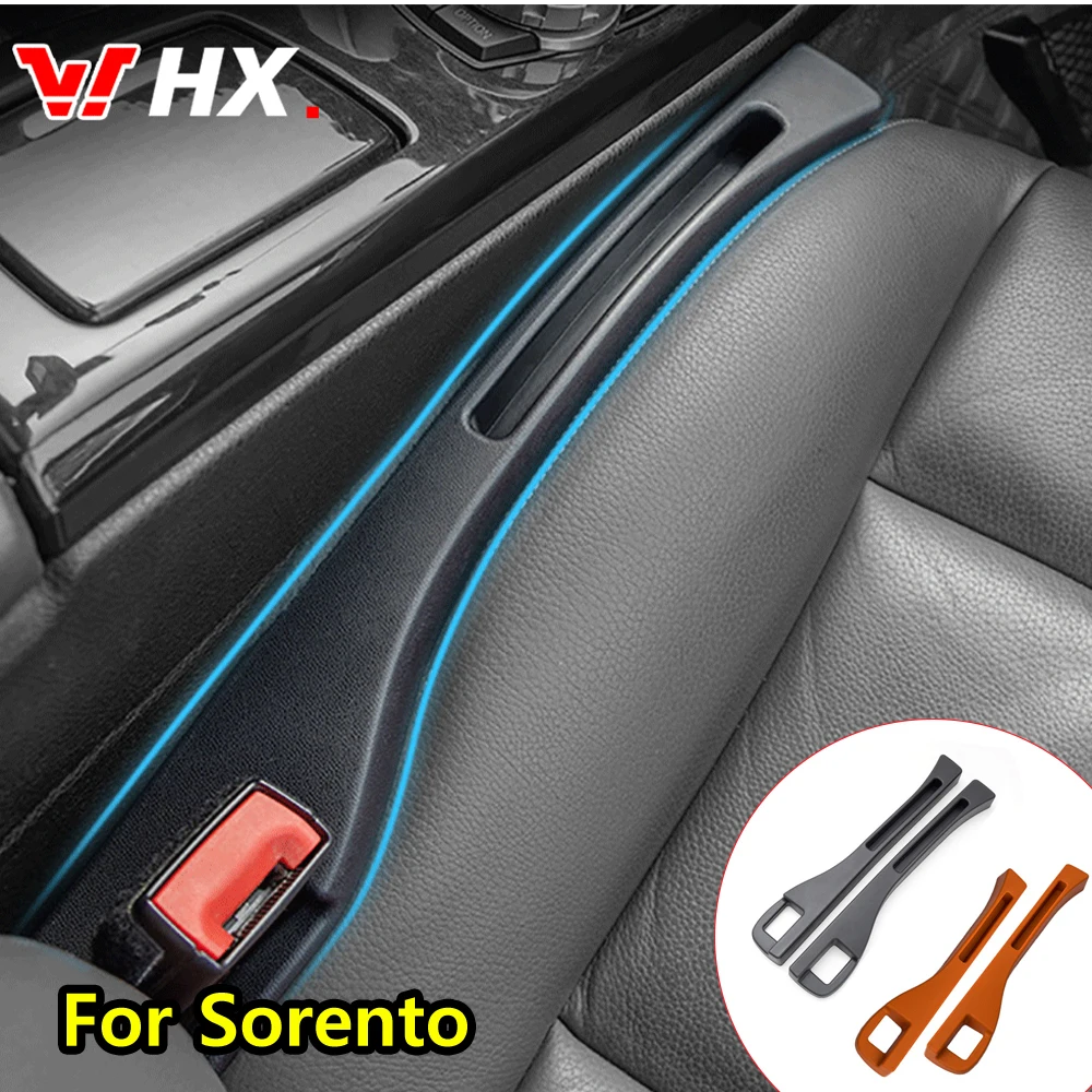 

Universal Car Seat Gap Filler Soft Leakproof Padding Leather Leak Proof Pads Plug Spacer Accessories For Kia Sorento K2 K3 K5 K7